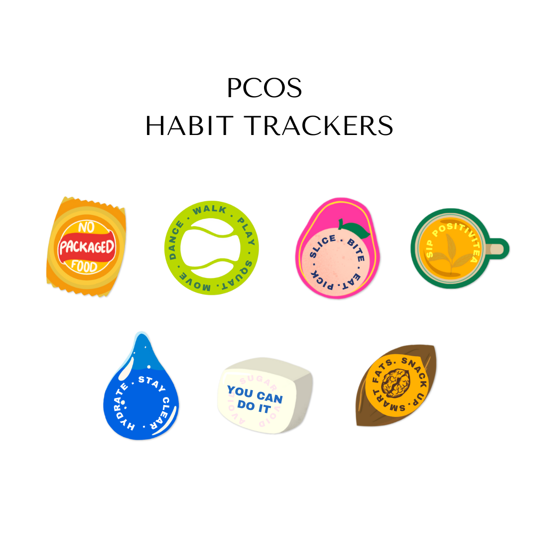 PCOS & Weight Loss Habit Trackers